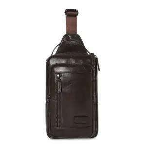 가죽 슬링백 남자 여행용크로스백 작은가방 남성미니가방 바디백 슬링크로스백