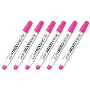 칠판 멀티초크펜 분홍색 (12개입)/멀티펜/유리펜/워터초크