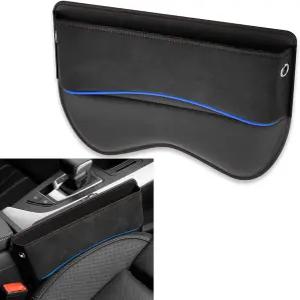 얌푸구 팩-1 카시트 갭 필러 가죽 보관함 범용 정리함 조절 가능한 카 유틸리티 가방 휴대폰용 액세서리