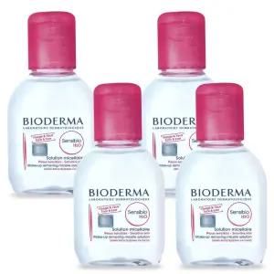 바이오더마 센시비오 H2O 클렌징워터 100ml x 4개