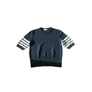 [톰브라운] 반팔 티셔츠 클래식 핏 네이비 FKA515AY1029 FKA515A Y1029 154409332