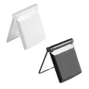 접이식 사각 화장거울 플립형 8LED 메이크업 손거을