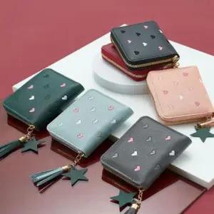 하트 동전 카드지갑 1P 데일리 수납 포켓 파우치