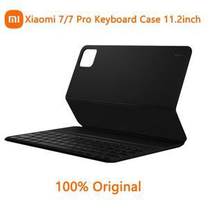 기존 Xiaomi 키보드 케이스 11.2 패드 7/7 Pro 용 MI Pad 7 시리즈 스마트 웨이크 업 무선 자기 PU 보호 외