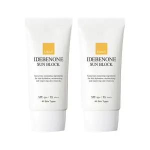 울트라브이 이데베논 선블럭 50mlx2개