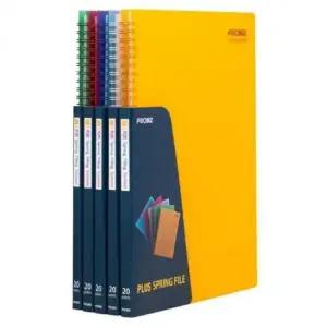 [JED] A4 파일 투명 스프링 20매 클리어화일