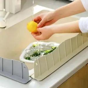 [JED] 물막이 물튀김방지 욕실 실리콘 싱크대칸막이