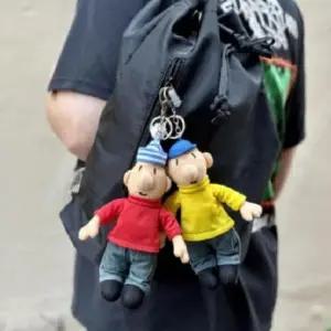 캐릭터 인형 키링 패트와 매트 가방고리 열쇠고리 키홀더