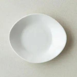 [JED] 앞접시 은 이천도자기 접시 타원 17cm