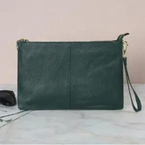 가죽 여성백 크로스 클러치 여성 가방 대 그린