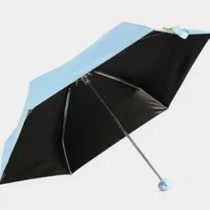 장마철 UV차단 5단 양산 우산 경량 양우산 블루