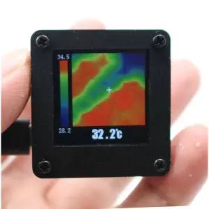 휴대용 적외선 열 카메라 어레이 온도 센서 IR 8x8 7M 감지 거리 하우징 포함 [호환]