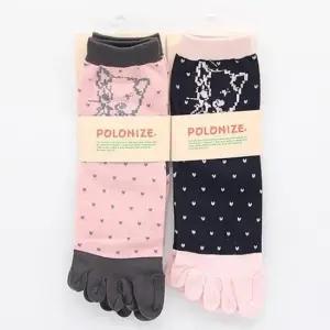 양말선물세트 여자 폴로나이즈 발가락양말(중목) 10켤레랜덤 PL88