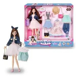 패션인형 캐릭터 패션 인형 미미 열일곱미미 쇼핑을 좋아해