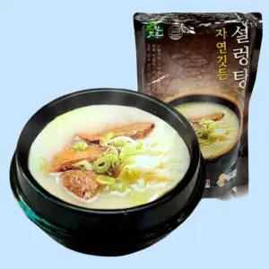 설렁탕 600g x 5봉 사골국물 육수 진한 사골 맛 즉석 포장 한식 국밥 재료 뜨끈 국물
