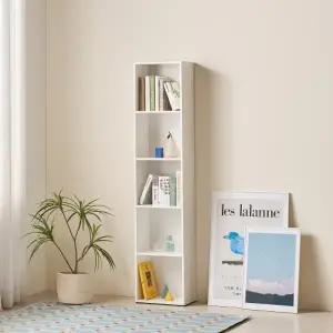 집이 넓어보이는 인테리어 슬림 책장 5단 40cm P0000CFZ