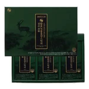 진웰스 발효녹용홍삼스틱의진수 홍삼액 12g 30포 +쇼핑백 6년근