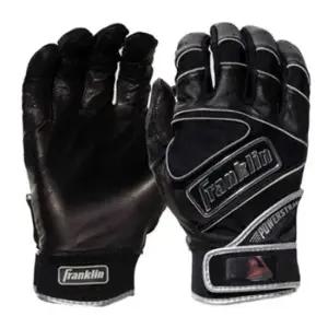 야구배팅장갑 프랭클린 크롬파워스트랩 야구 양손 배팅장갑 블랙