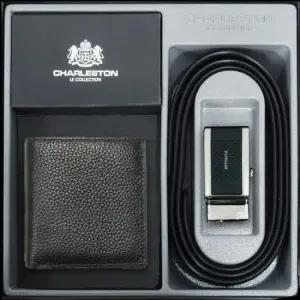 생일 기념선물 소가죽 지갑벨트세트 감사 가치창조