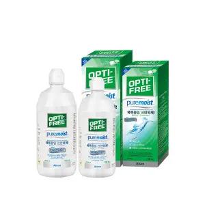 옵티프리 렌즈세척액 퓨어모이스트 420ml 1개 + 300ml 1개