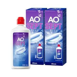 옵티프리 렌즈세척액 에이오셉 플러스 360ml 2개