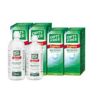 옵티프리 렌즈세척액 익스프레스 470ml 2개 + 355ml 2개