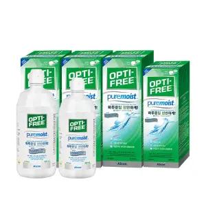 옵티프리 렌즈세척액 퓨어모이스트 420ml 3개 + 300ml 1개