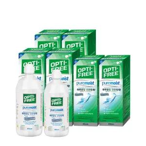 옵티프리 렌즈세척액 퓨어모이스트 420ml 4개 + 300ml 2개