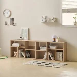 [인터데코]아이방,거실,침실 활용도 높은 다용도 수납장 201cm P0000BSJ