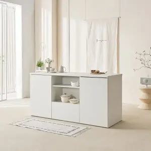 [인터데코]주방정리와 조리효율을 높이는 양면 수납 조리대 P0000BZT