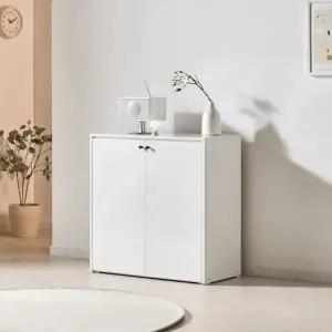 [인터데코]주방과 거실 정리를 위한 실용적 다용도 수납장 80cm P0000BVU