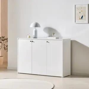 [인터데코]주방과 거실 정리를 위한 실용적 다용도 수납장 120cm P0000BVV