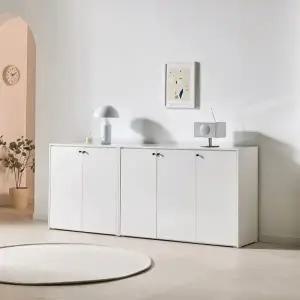 [인터데코]주방과 거실 정리를 위한 실용적 다용도 수납장 200cm P0000BVX