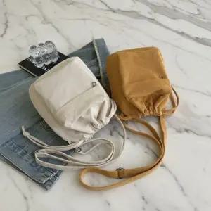 CCB422F여성용 따뜻한 코듀로이 미니 크로스백