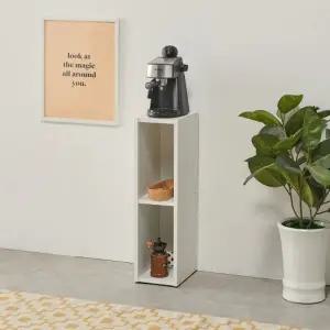 [인터데코]좁은공간 활용 다용도 틈새 수납장 20cm P0000BUL