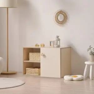 [인터데코]아이방,거실,침실 활용도 높은 다용도 수납장 80cm P0000CFA