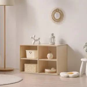 [인터데코]아이방,거실,침실 활용도 높은 다용도 수납장 80cm P0000CFD