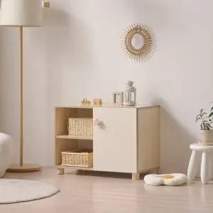 [인터데코]아이방,거실,침실 활용도 높은 다용도 수납장 80cm P0000CFI