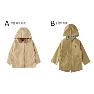 [블루독](대구신세계) A.코튼후드자켓 25A15-120-52 / B.웨더B.솔리드자켓 25A35-110-01