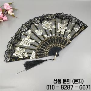 숙녀 레이스 핸드 팬 반투명 로즈 접는 윙 천 댄스 스페인어 선물 웨딩 홈 장식 Ornamen