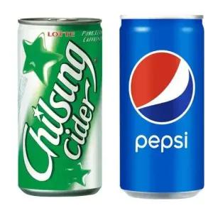 칠성사이다 펩시콜라 190ml 각 15캔(총30캔)