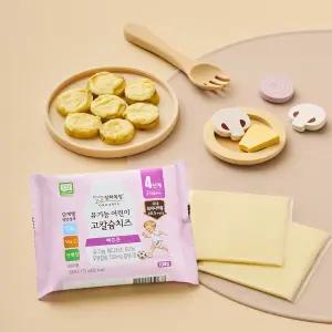 [매일유업] 상하목장 STEP4 유기농 고칼슘어린이치즈 (37개월 이후) 60매