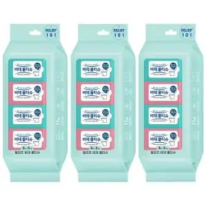 릴리프 휴대용 비데 물티슈 8매 24개입