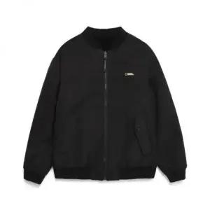 내셔널지오그래픽 키즈 K224UFJ950 항공 리버시블 플리스 풀집업 CAR본 BLACK 365172