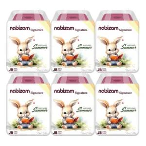 나비잠 기저귀 시그니처 썸머팬티 점보형(JB) 22매x6팩