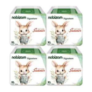 나비잠 기저귀 시그니처 썸머팬티 특대형(XL) 26매x4팩