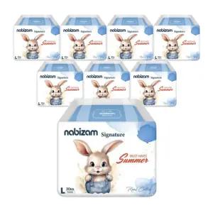 나비잠 기저귀 시그니처 썸머팬티 대형(L) 30매x8팩