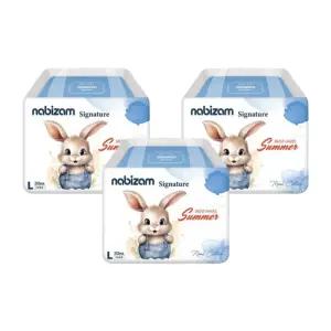 나비잠 기저귀 시그니처 썸머팬티 대형(L) 30매x3팩