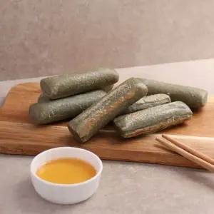 쪄옴 국내산현미쌀 현미쑥가래떡 1kg 2봉