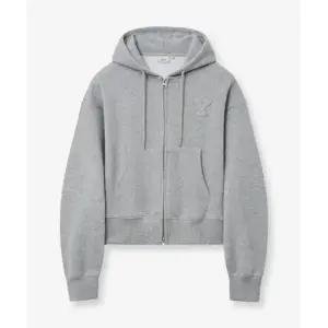예일 YALE 우먼즈 Y로고 크롭 후드집업_그레이 YFS1HZ201AMG 372356